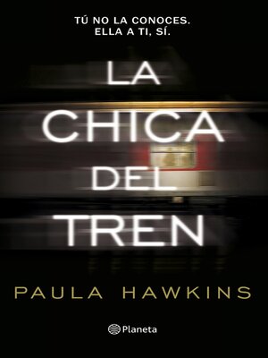 cover image of La chica del tren